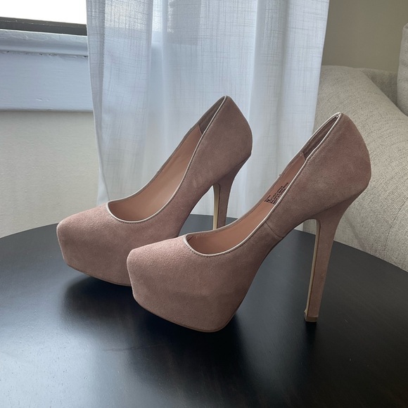 Shoe mint Olivia Blush Suede heels (size 8) - Picture 4 of 4